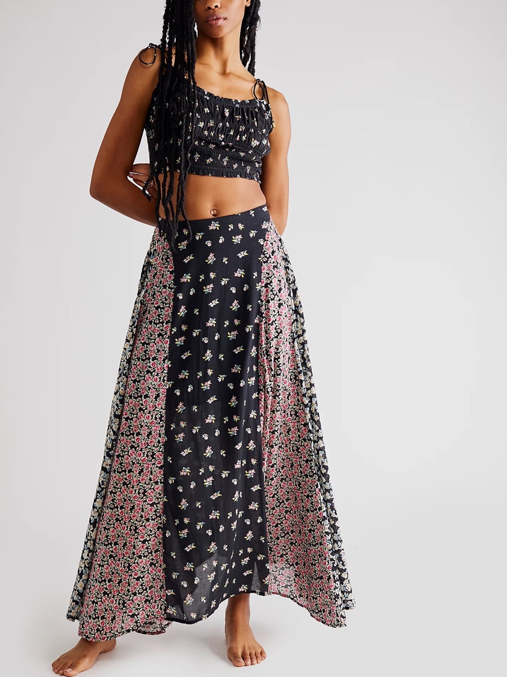Free People KAIA Maxi Skirt Set